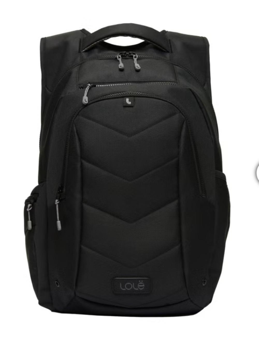 NEW LOLE BLACK QUILTED BACKPACK